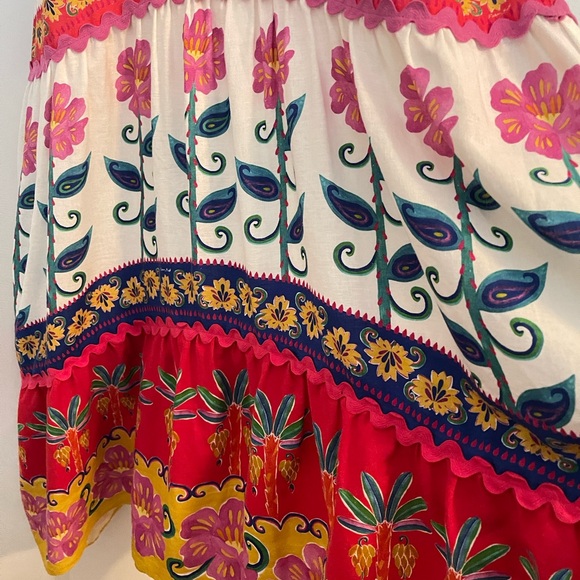 Farm Rio Vivid Gardens Maxi Size Small EUC - Picture 8 of 8